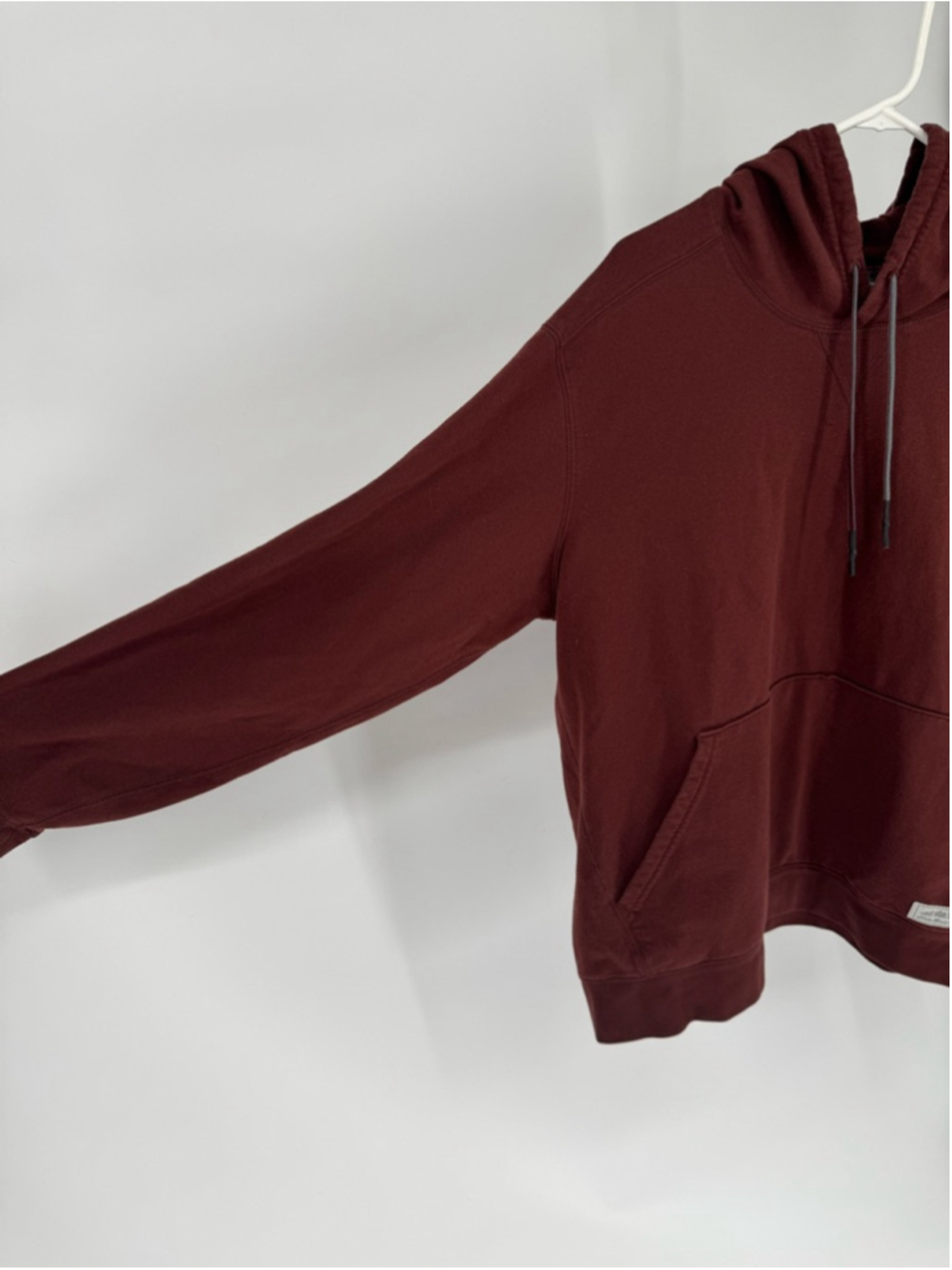 Eddie Bauer Everyday Fleece lined Red XLarge Pullover Hoodie item #2861 - Picture 6 of 10